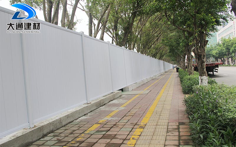 深圳市政pvc圍擋的好處，深圳大通建材圍擋廠家