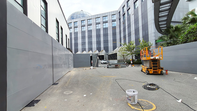 C類/C款/C型鋼圍擋定制款-新型鋼結構圍擋-工地施工隔離圍擋<